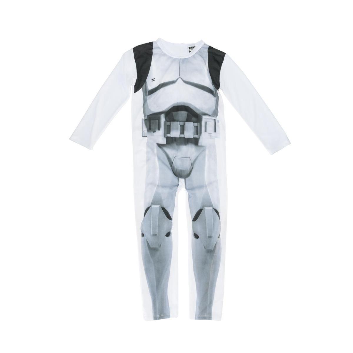 Déguisement de Stormtrooper - Polyester et jersey - Différentes tailles - Noir