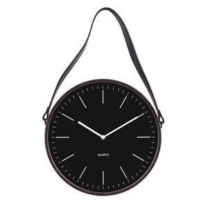 Horloge à suspendre - Métal - Ø 36 x H 33 cm - Noir