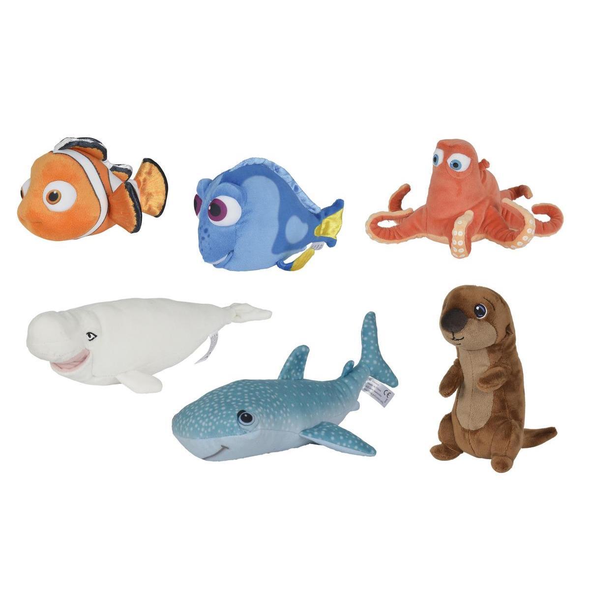 Peluche Dory - 100% Polyester - H 17 cm - Différents modèles