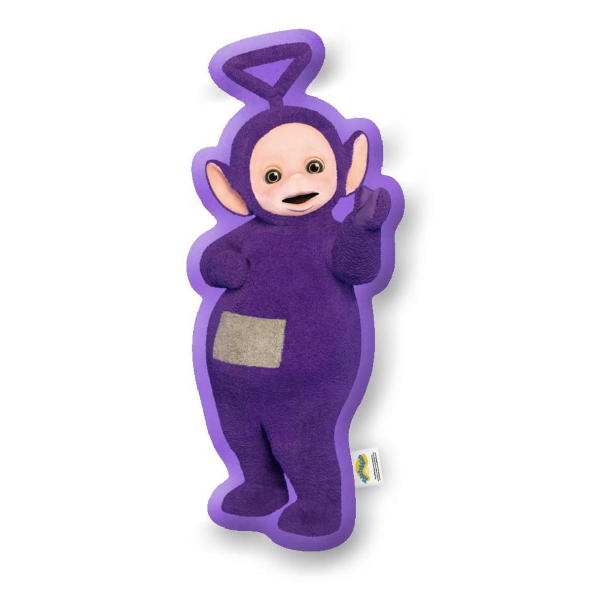 Coussin peluche Teletubbies - 100 % Polyester - H 36 cm - Différents coloris