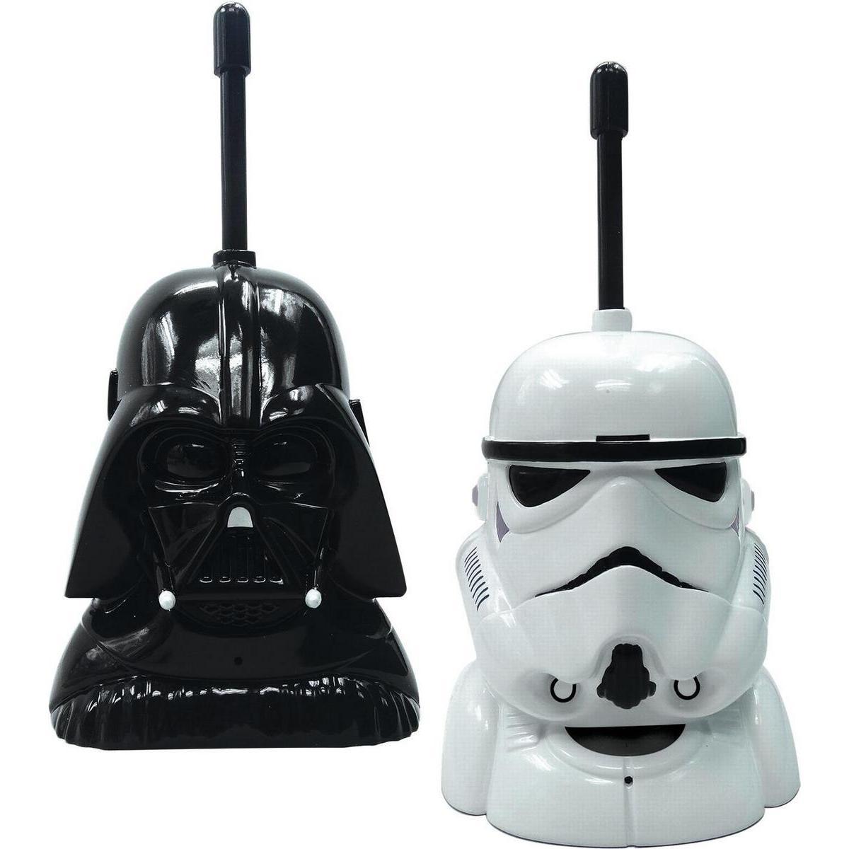 Talkie Walkie Star Wars - Plastique - 7 x 18 x H 26 cm - Noir et blanc