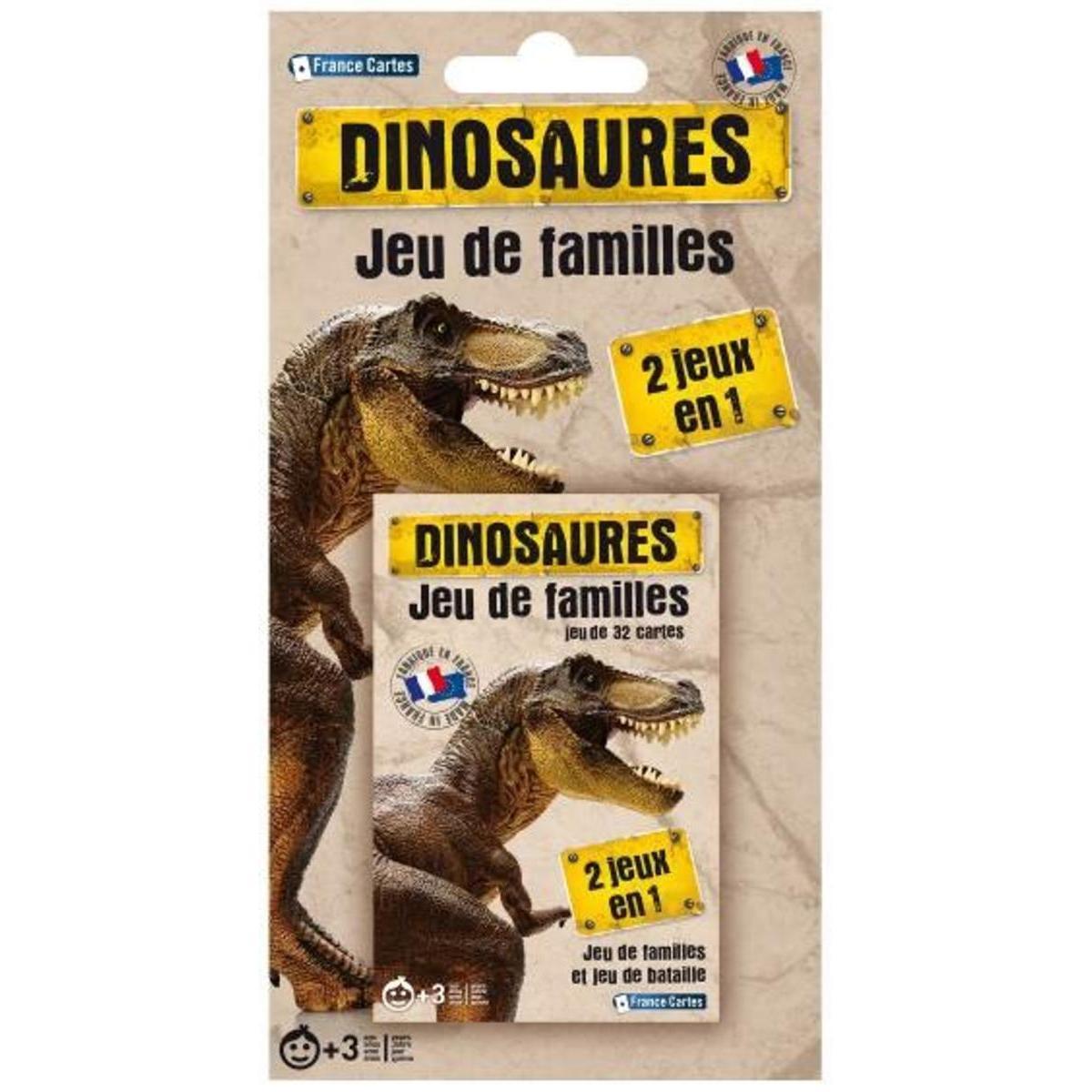 Jeu des 7 familles Dinosaures