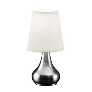 Lampe à poser Touch - Métal et polyester - Ø 13 x H 25 cm - Différents coloris