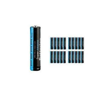 20 piles alcaline LR06-AA - Bleu et noir