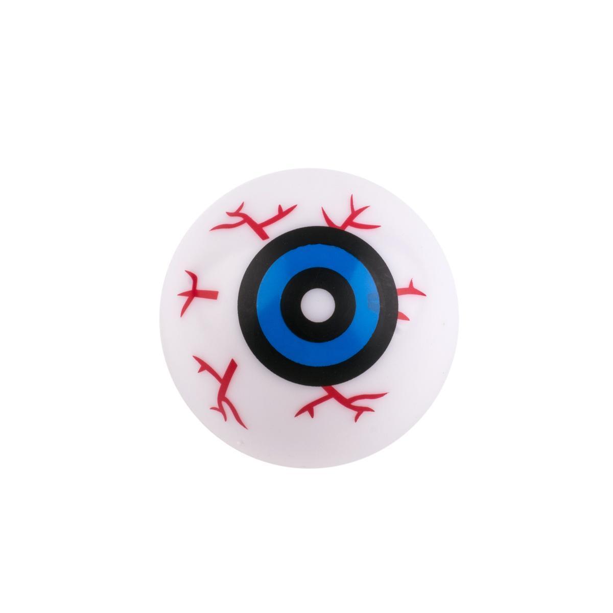 12 yeux globuleux - Plastique - Blanc
