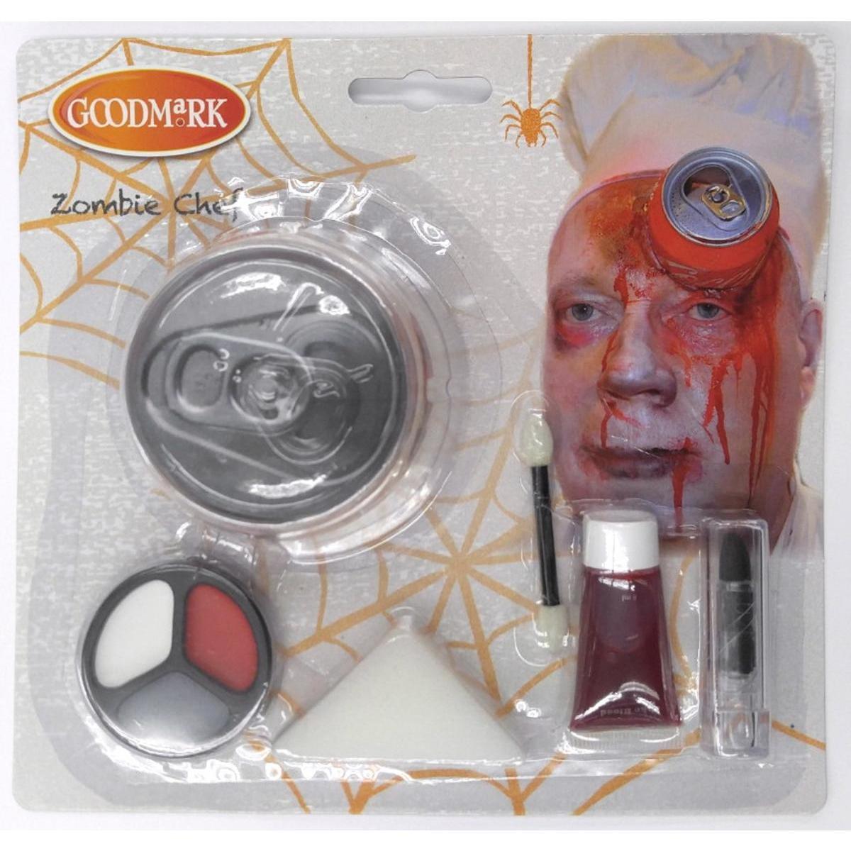 Kit de maquillage zombie - Rouge et blanc