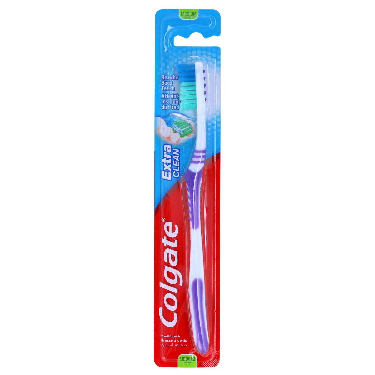 Brosse à dents Colgate extra clean - Multicolore