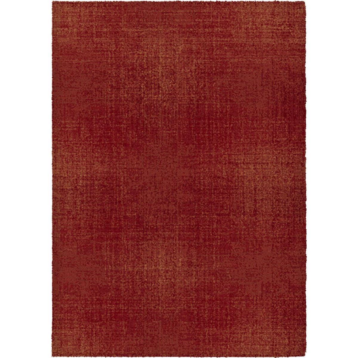 Tapis d'intérieur XXL - 100 % polypropylène - 145 x 210 cm - Rouge