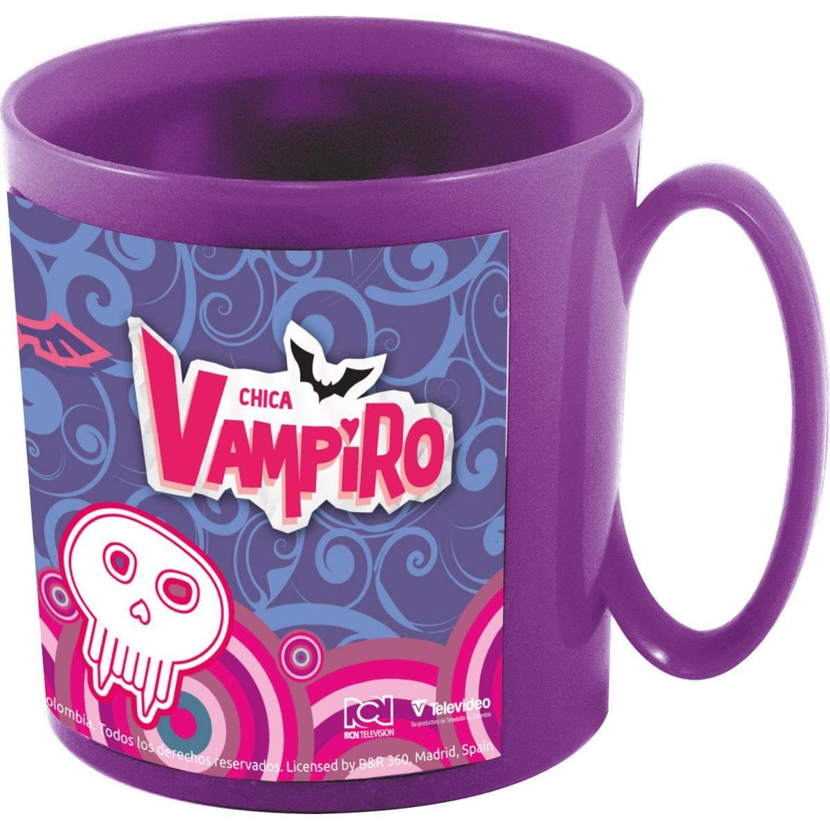 Mug Chica Vampiro - Plastique - 35 cl - Multicolore