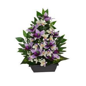 Jardinière d'orchidées et de ficus - 4 coloris