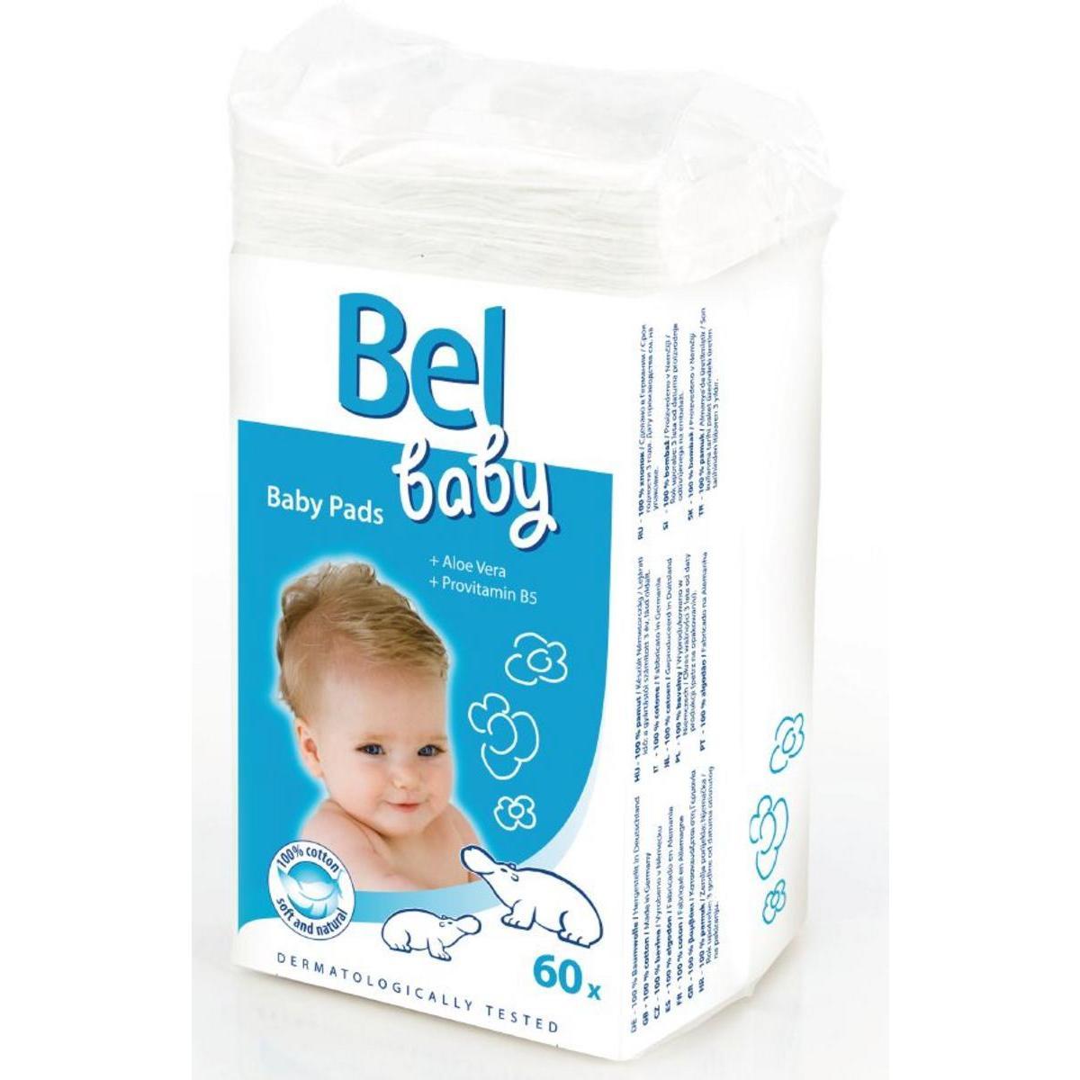 60 carrés bébé - Coton - Blanc