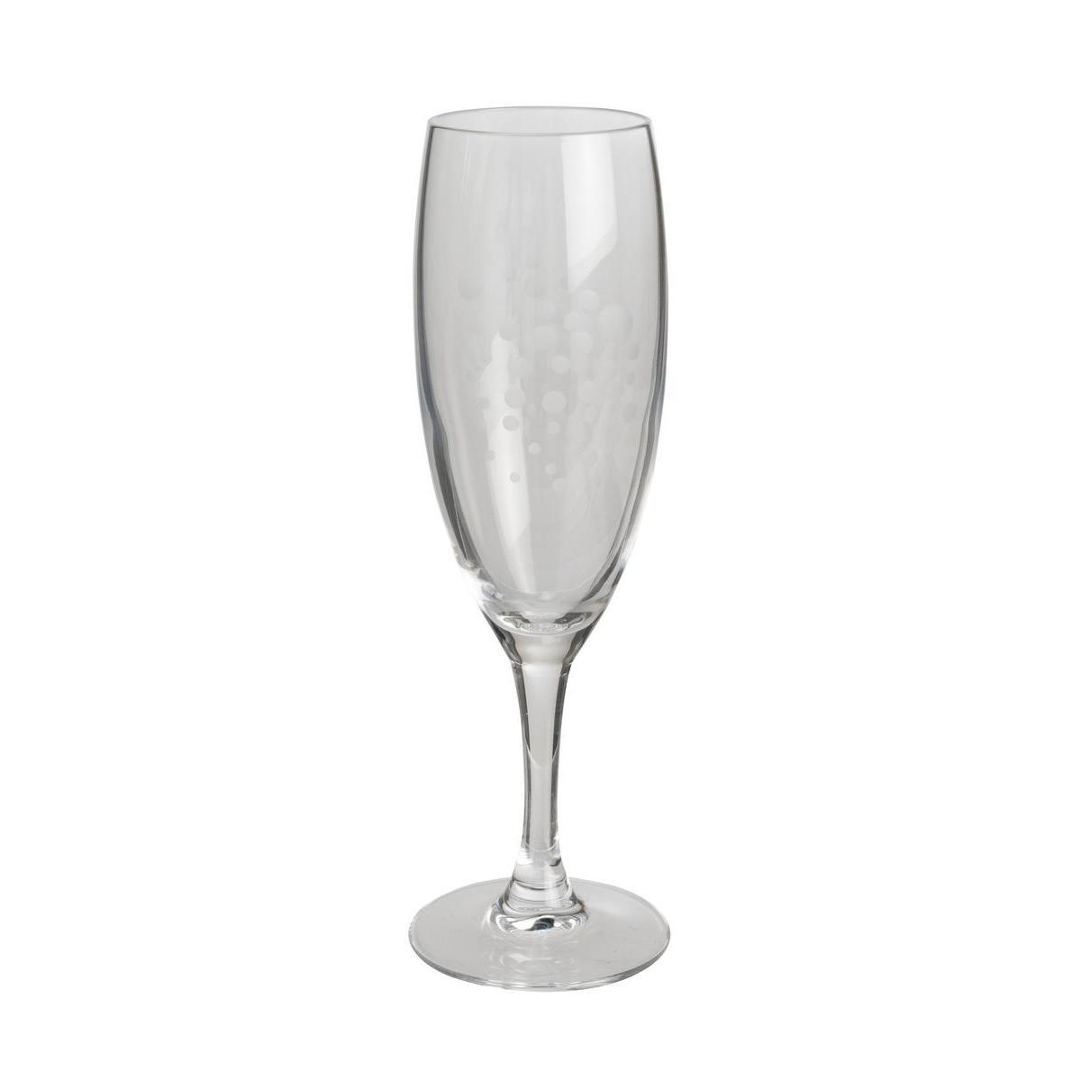 4 flûtes - Cristal d'Arc - 18 cl - Transparent