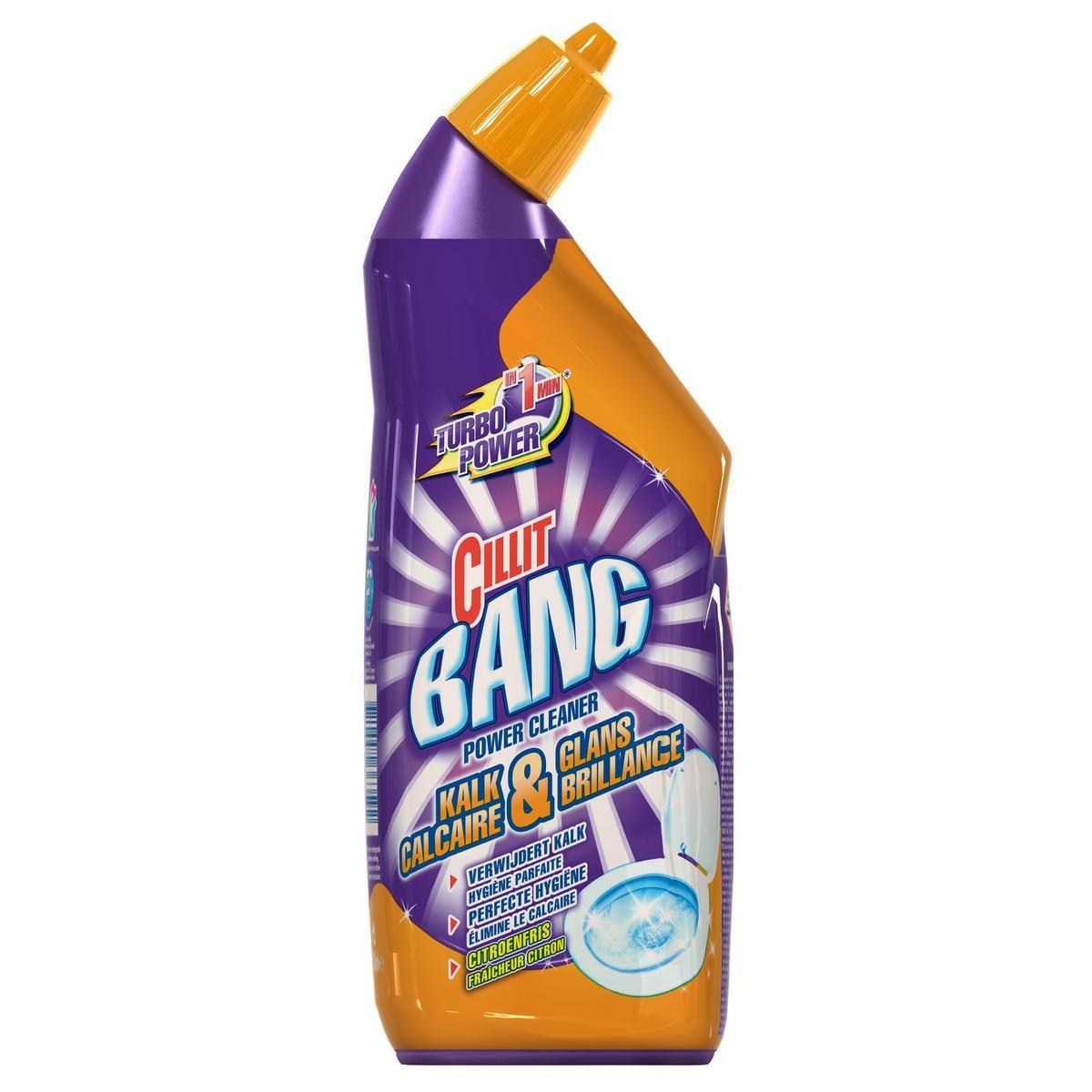 Nettoyant wc calcaire et brillance - 750 ml - Orange