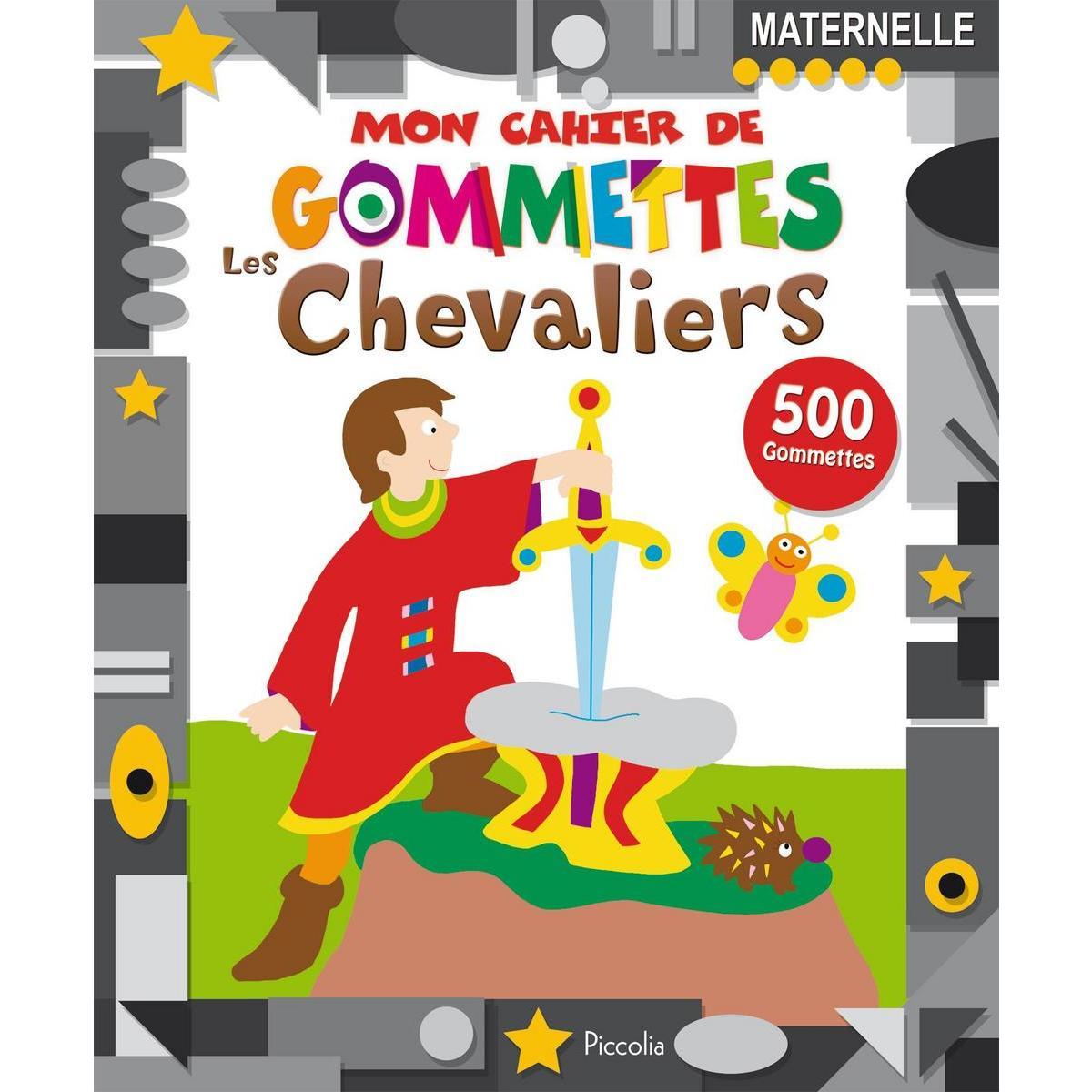 Cachier gommettes Les Chevaliers - 19,5 x 24 cm - Papier - Multicolore