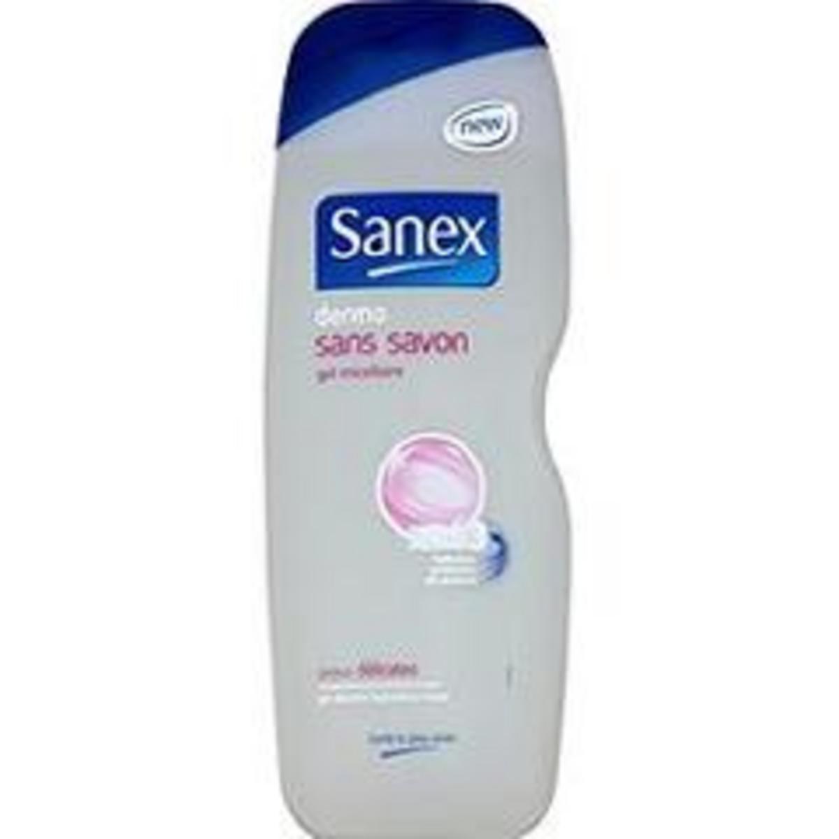 Gel douche sans savon Sanex - 750 ml