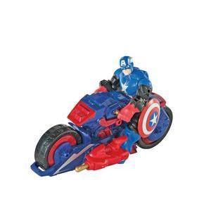 Super héros Captain America - 30 x 6,5 x H 23 cm - Rouge et bleu
