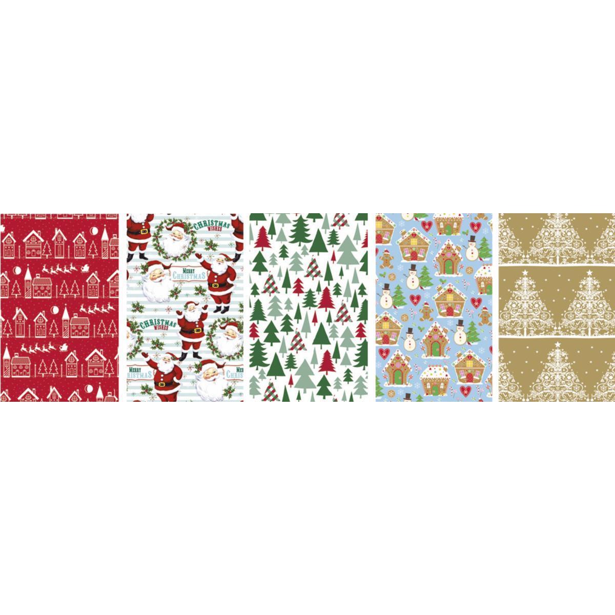 PAPIER KDO NOEL VINTAGE 0.7X5M