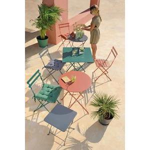 Table Diana - L 70 x H 71 x l 70 cm - Différents coloris - Gris - MOOREA
