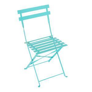 Chaise Diana - 46 x H 80 x 41 cm - Différents coloris - Bleu turquoise - MOOREA