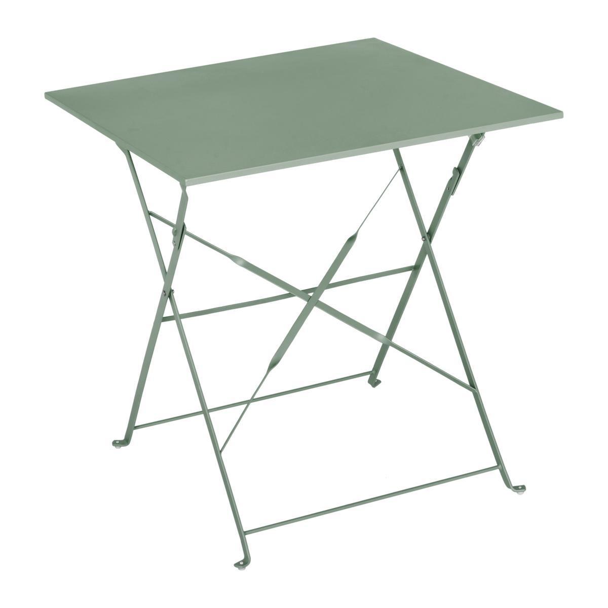 Table Diana carrée - Vert, gris