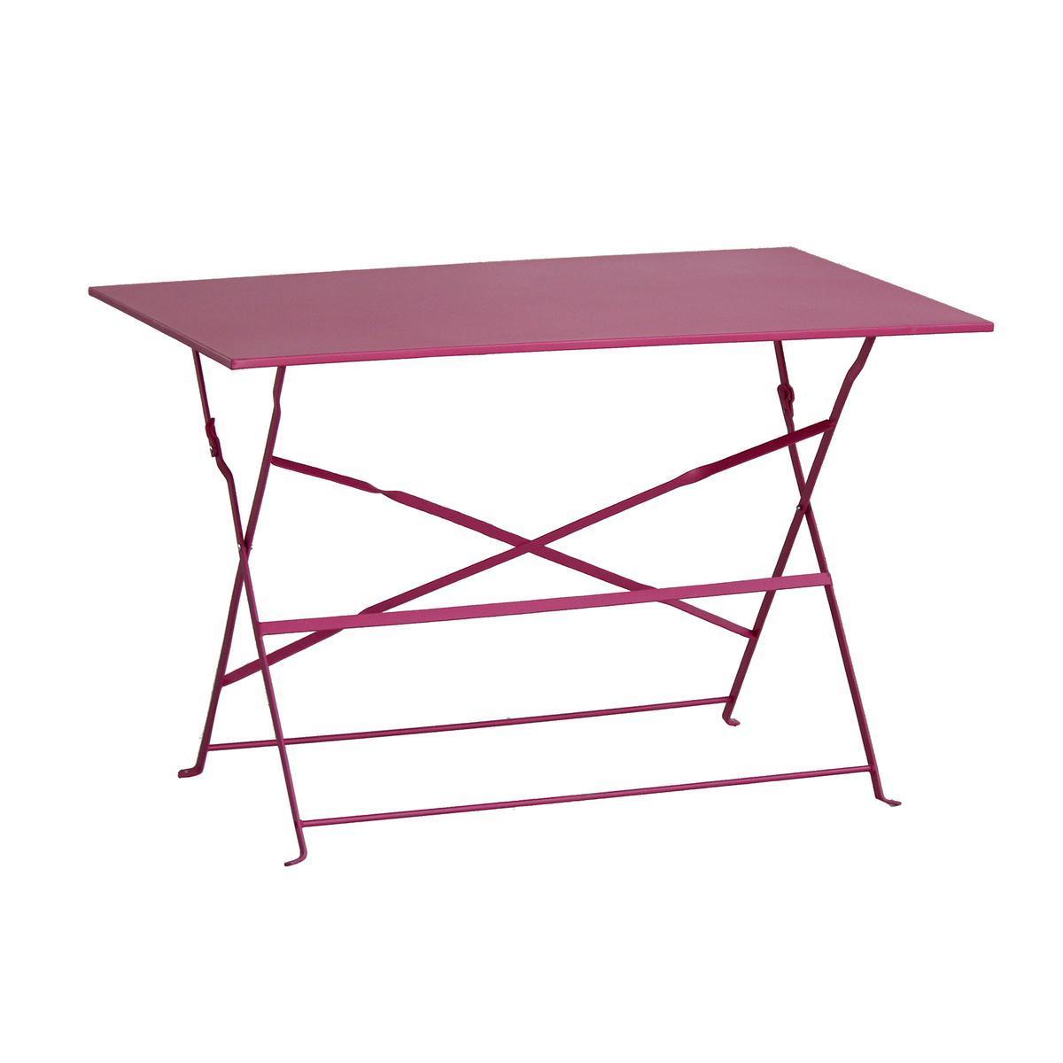 Table Diana - 110 x 70 cm - Rose fuchsia