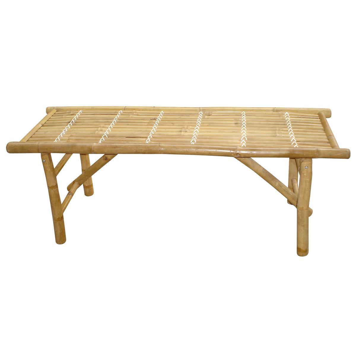 Banc Crusoe - 118 x 38 x H 45 cm - MOOREA