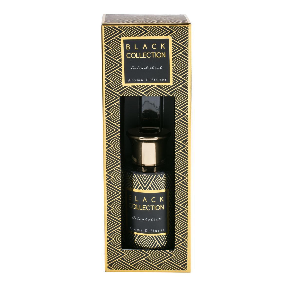 Diffuseur - Verre - Parfum - 8 x 6 x H 24 cm - Blanc ou noir
