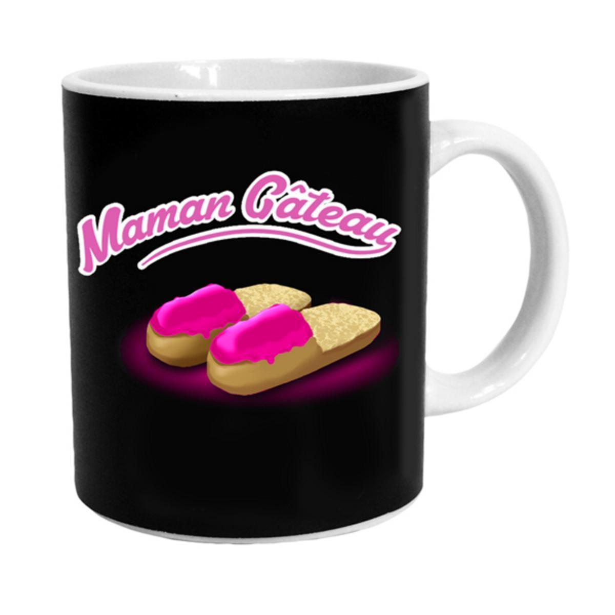 Mug Maman Gâteau - Céramique - H 9,6 cm - Multicolore