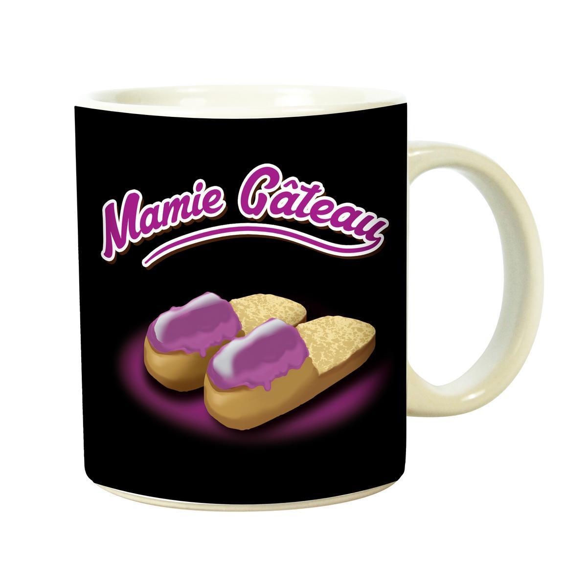 Mug Mamy Gâteau - Céramique - H 9,6 cm - Multicolore