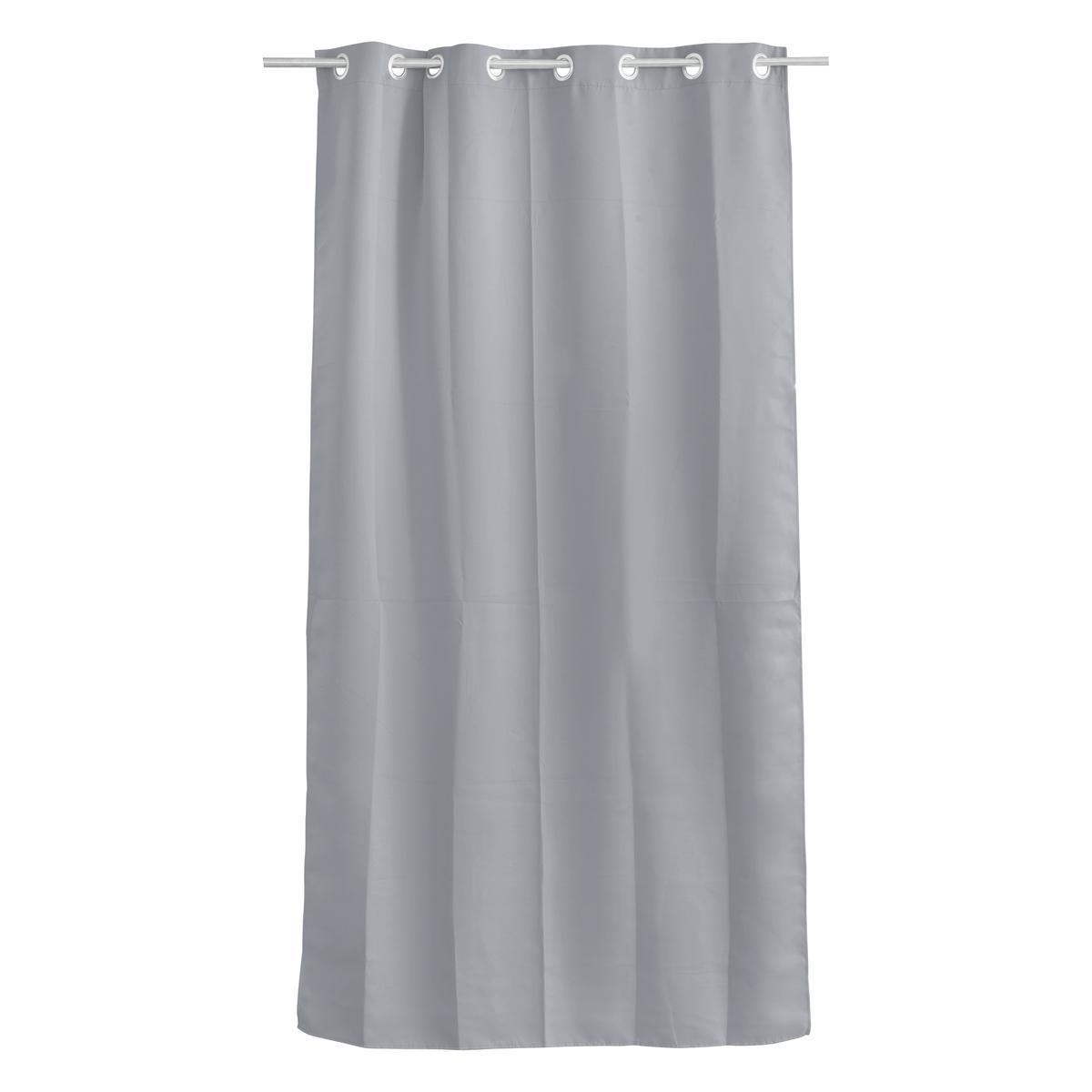 Rideau occultant uni - L 240 x l 135 cm - Gris - K.KOON