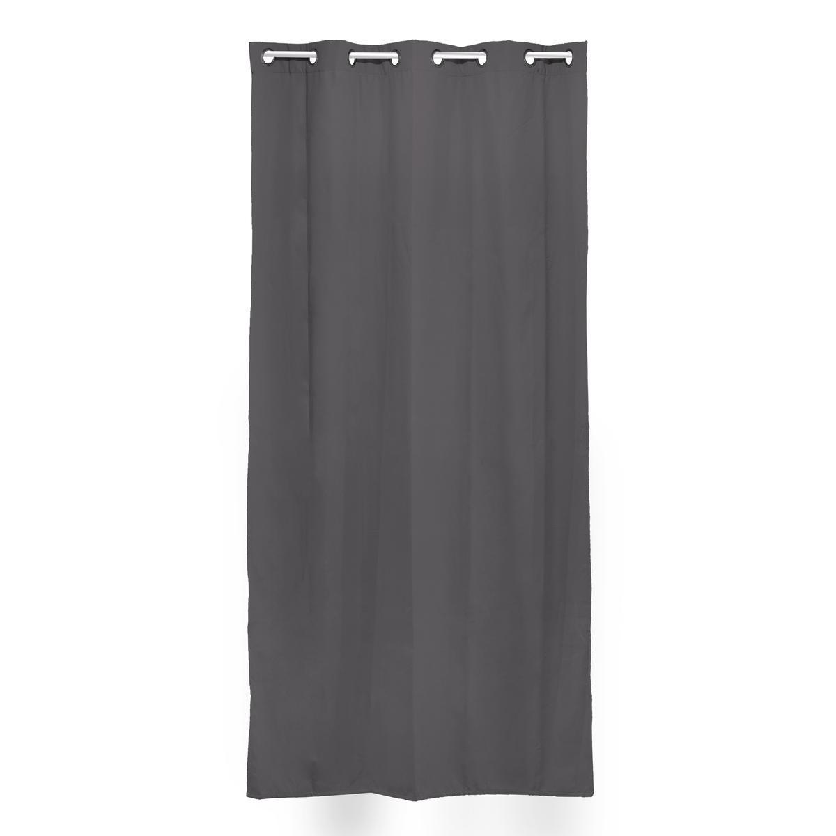 Rideau double polaire - 140 x 240 cm - Gris anthracite