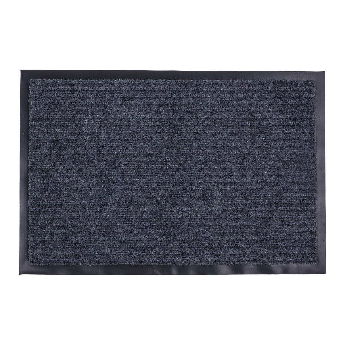 Tapis antipoussière - 50 x 80 cm - Différents modèles - Gris, Noir