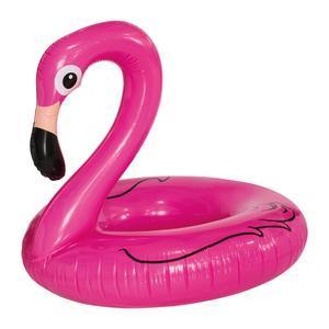 Bouée gonflable flamant rose XXL