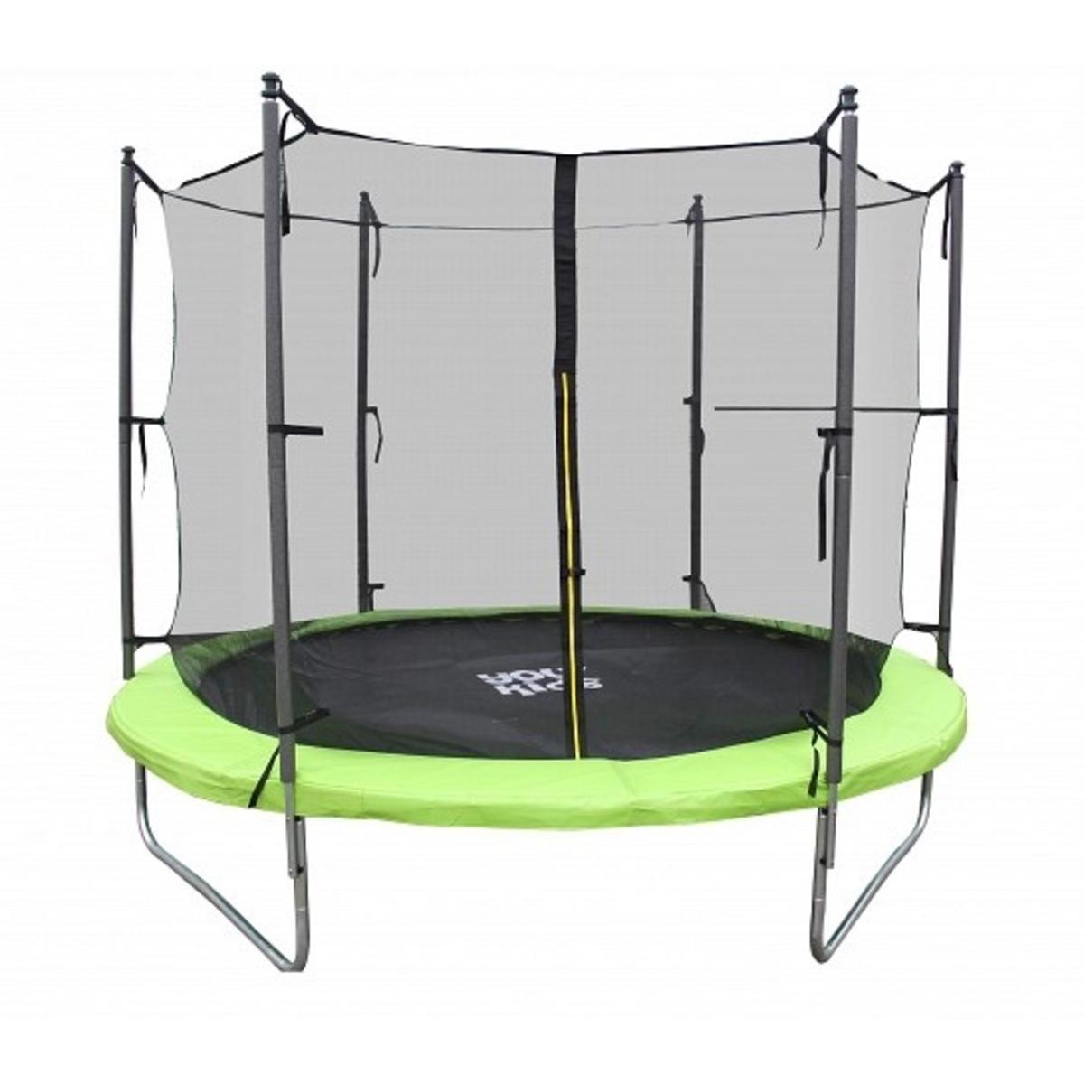 Filet de sécurité adaptable pour trampoline - ø 2.44 x H 2.3 m