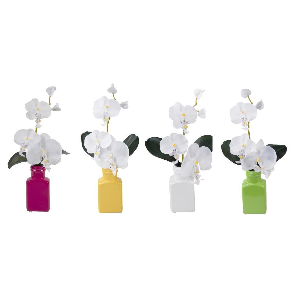 Vase avec orchidée