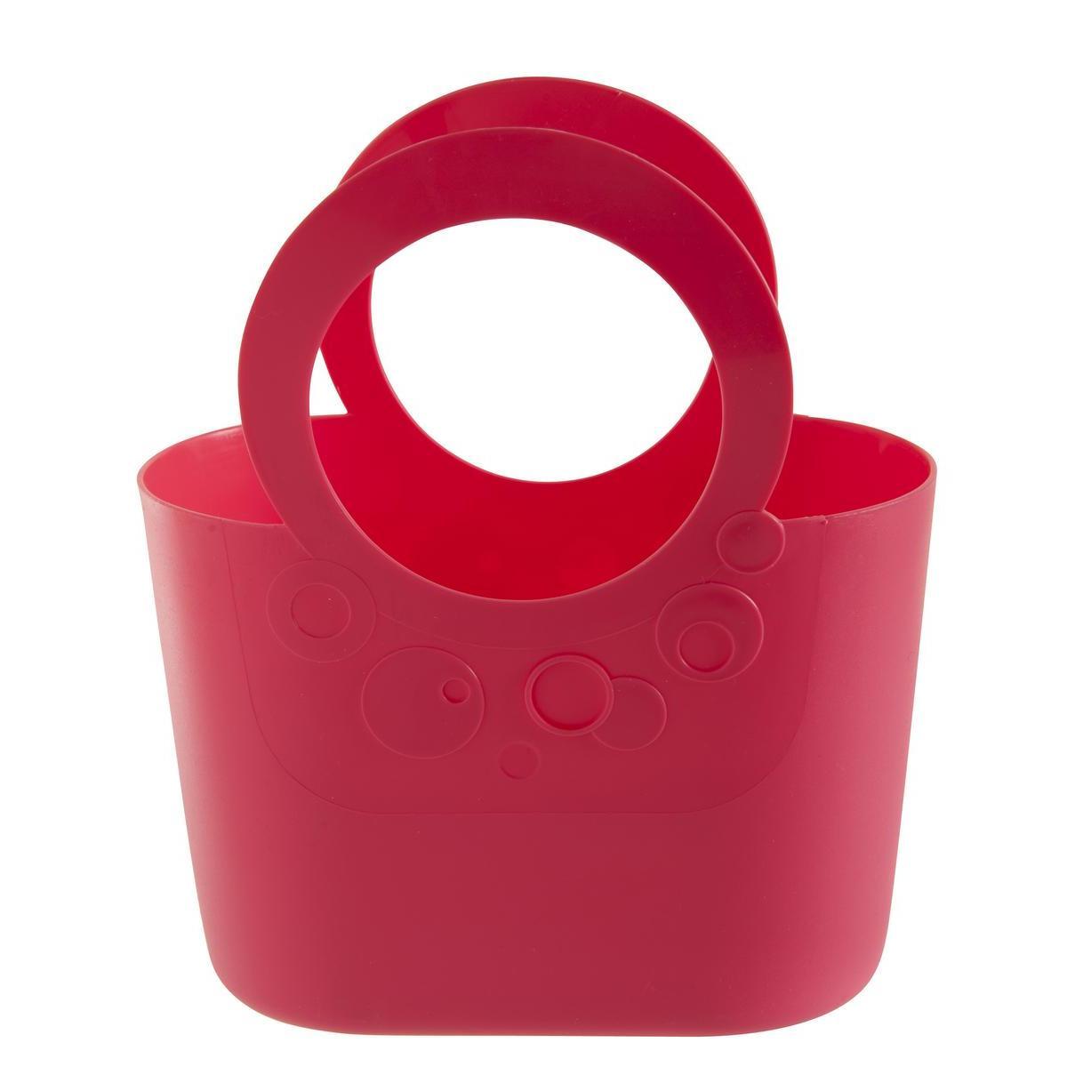 Pot panier en plastique souple - H 19 cm