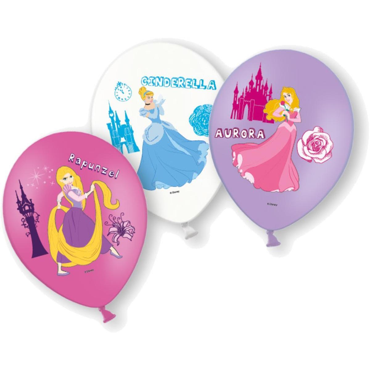 6 ballons princesse