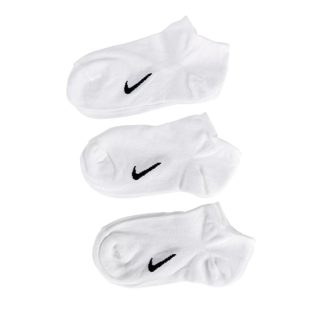 3 paires de chaussettes de sport - Différentes tailles - Blanc