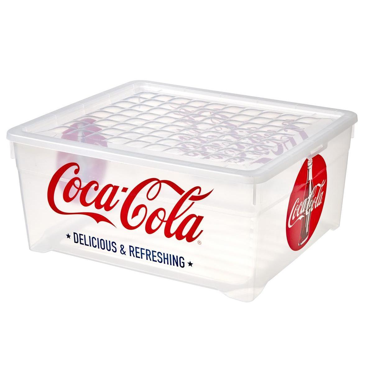 Boîte de rangement Coca-Cola - 40 x 34 x H 17 cm