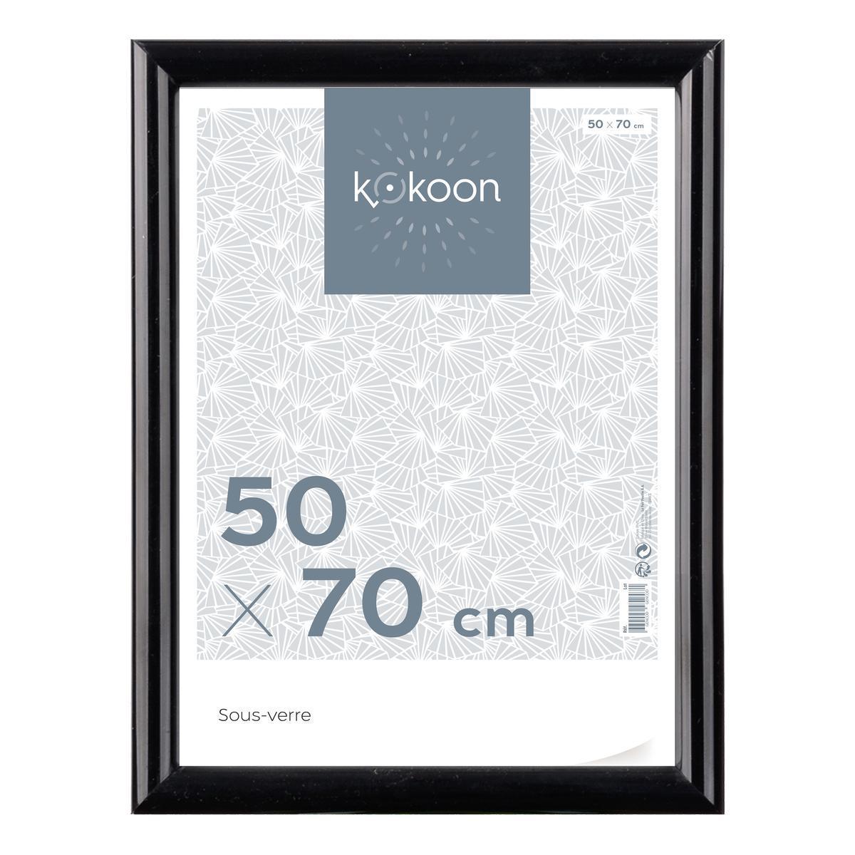 Porte-photos à clip - L 70 x l 50 cm - Différents modèles - Noir - K.KOON