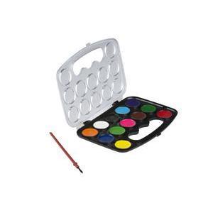 Palette de 12 peintures aquarelles