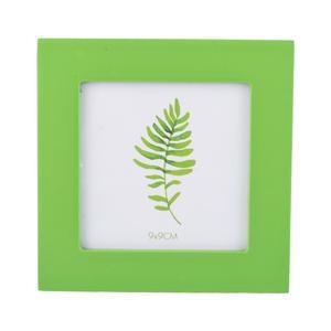 Porte-photo - 12 x 12 cm - Blanc, gris ou vert