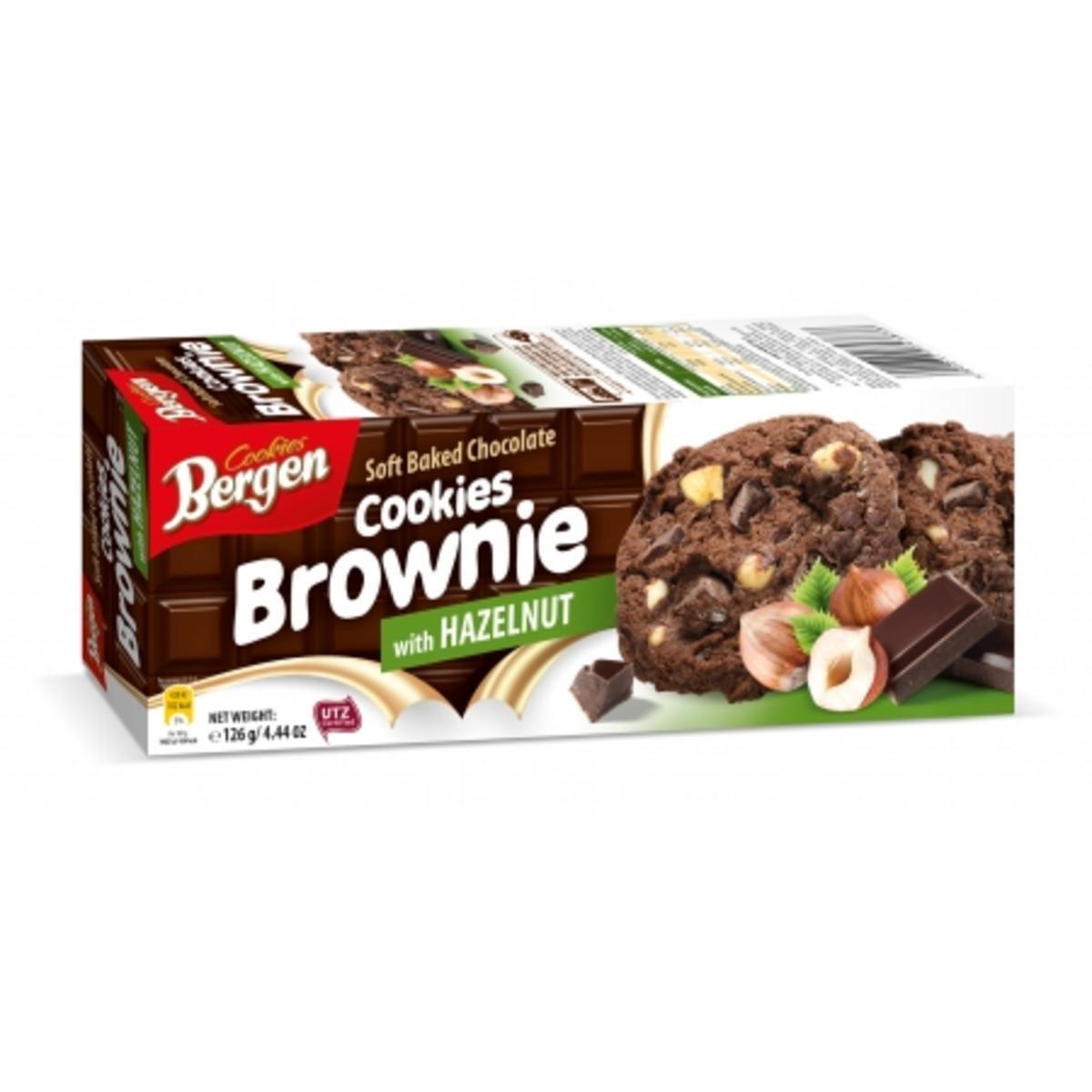 Biscuits cookies brownies chocolat noisette - 126 g