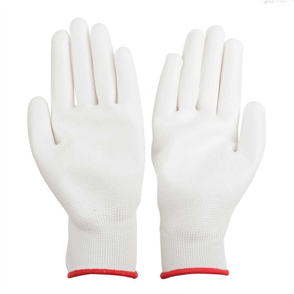 Gants de travail - Coton et caoutchouc - Taille L