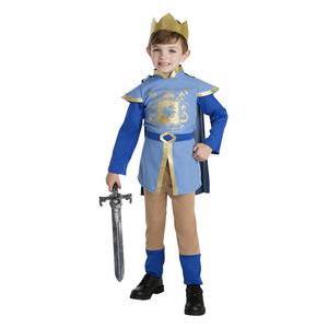 Déguisement de chevalier médiéval - 4 à 12 ans - Bleu