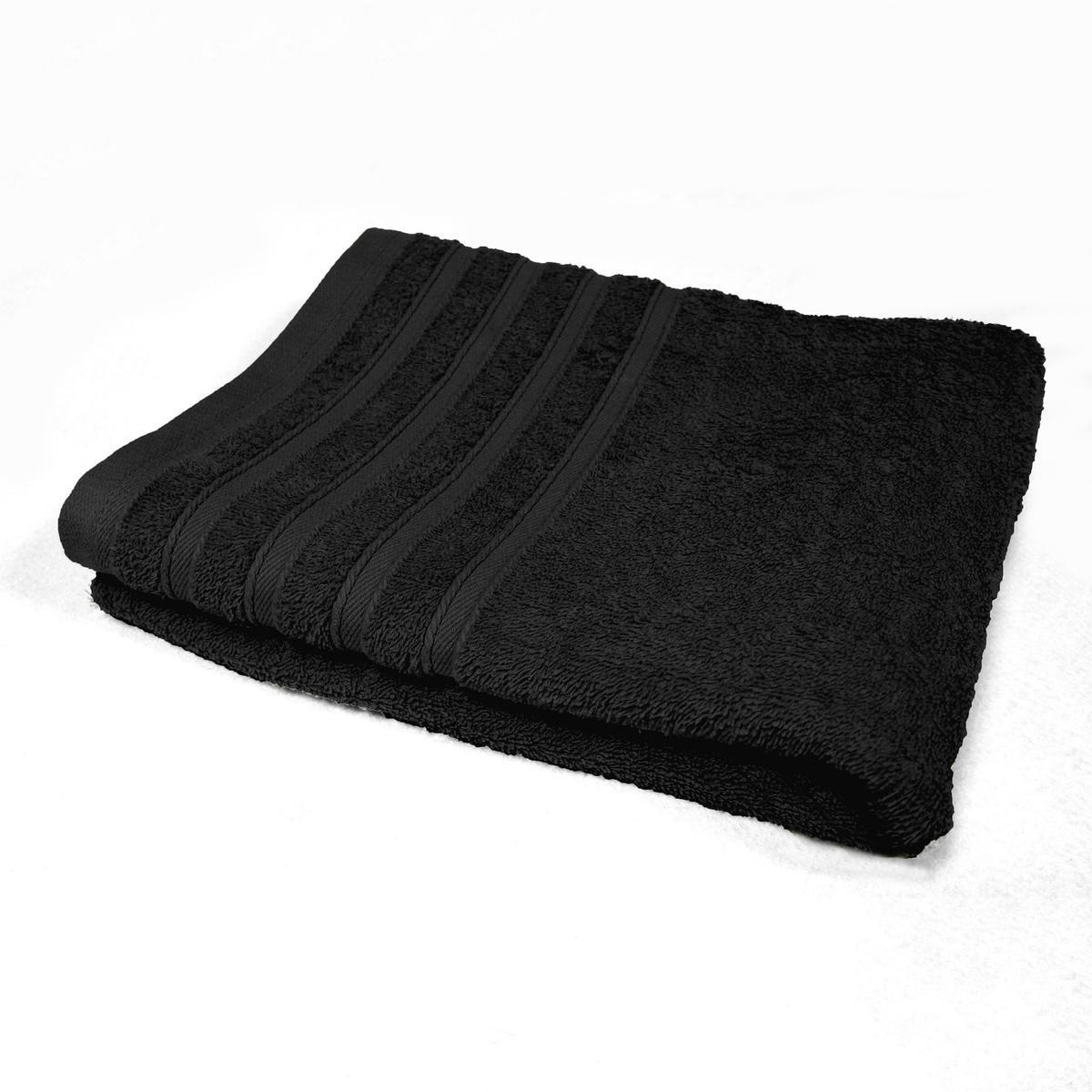 Drap de bain - 90 x 150 cm - Noir