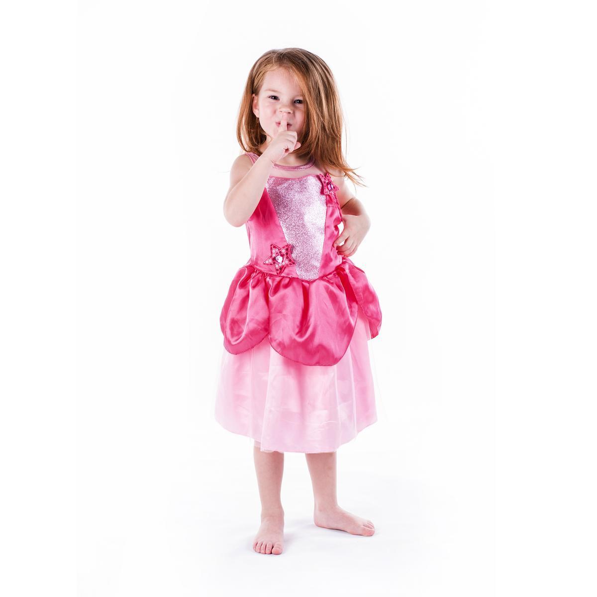 Déguisement de princesse - 3 à 8 ans - Rose