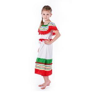Tenue Mexicaine traditionnelle - Taille enfant (5 à 12 ans) - Multicolore