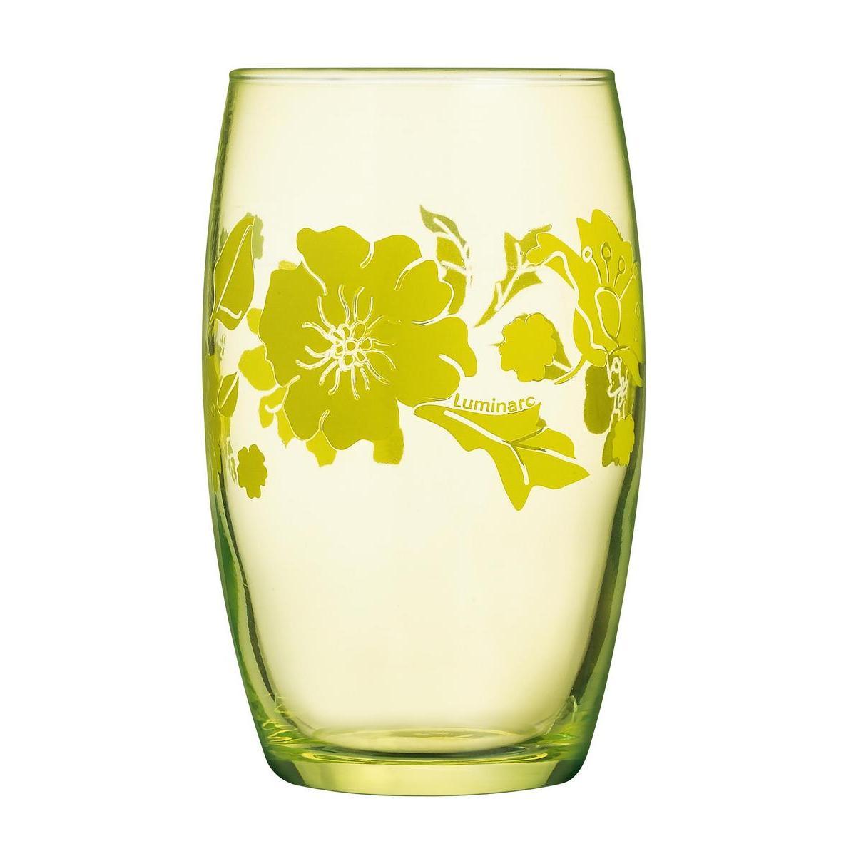 Gobelet à fleurs - 36 cl - Vert