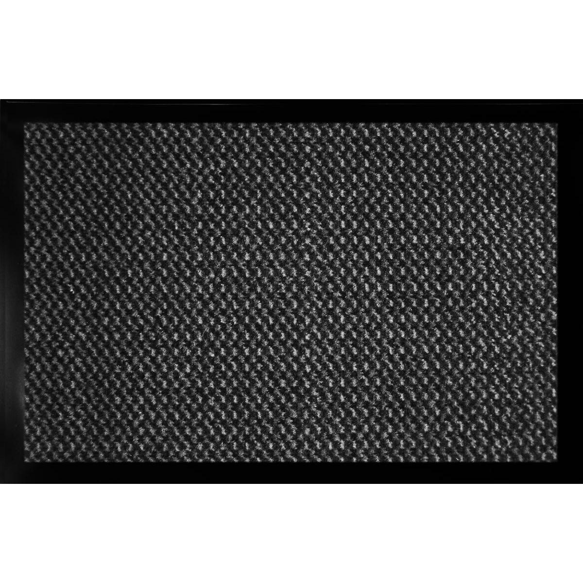 2 tapis anti-poussière - 60 x 80 cm - Gris